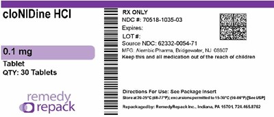 cloNIDine HCl 0.1mg_70518-1035-03.jpg cloNIDine HCl 0.1mg 70518 1035 03